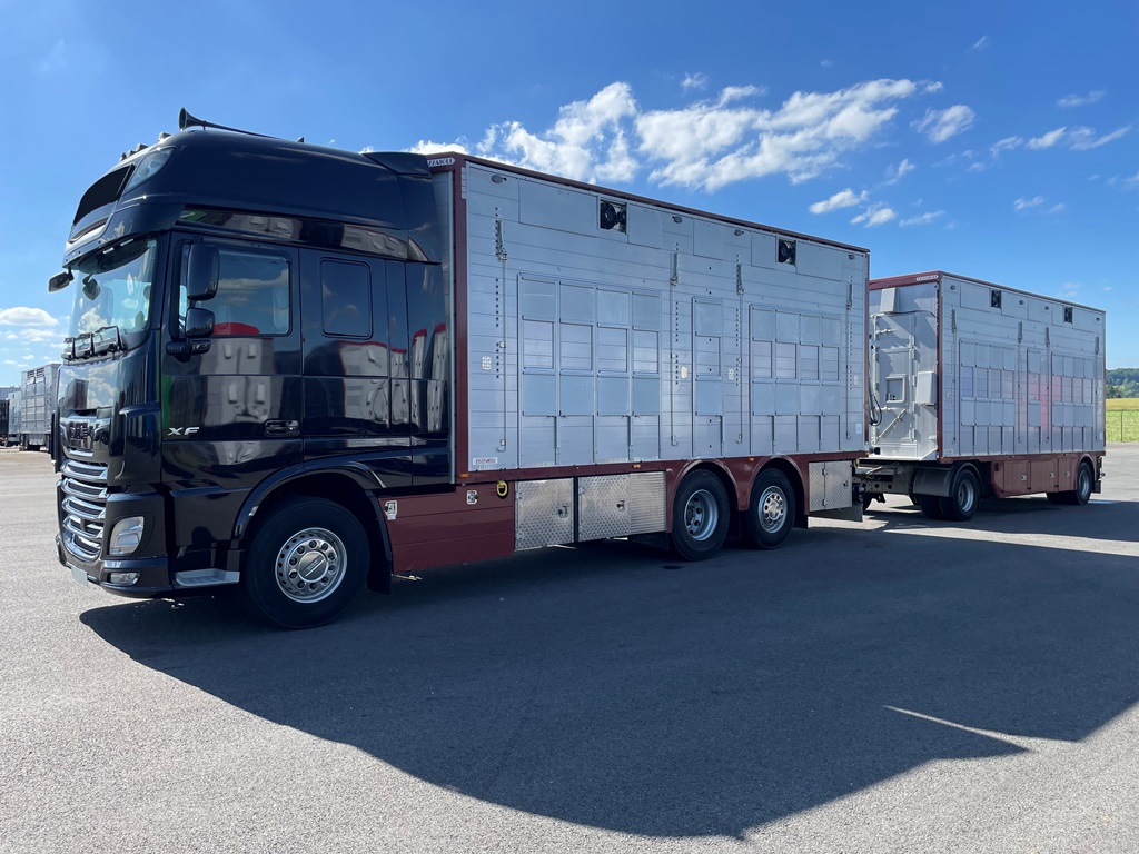 DAF XF530 + PEZZAIOLI - 3 étages - 2 compartiments - 2020