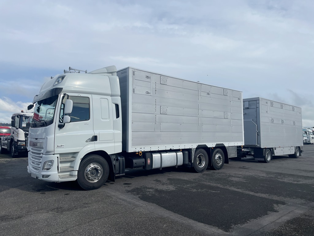 DAF CF 510 + PEZZAIOLI - 2 étages - 2016 + 2005