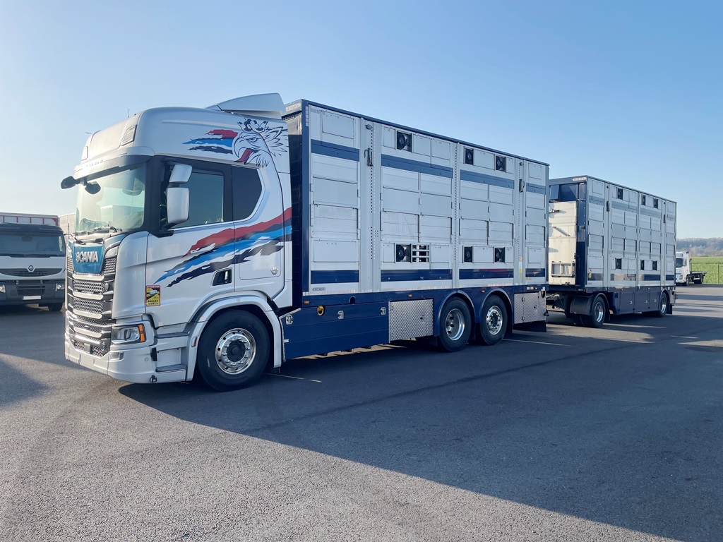 SCANIA R580 + PEZZAIOLI - 3 floors - 2018