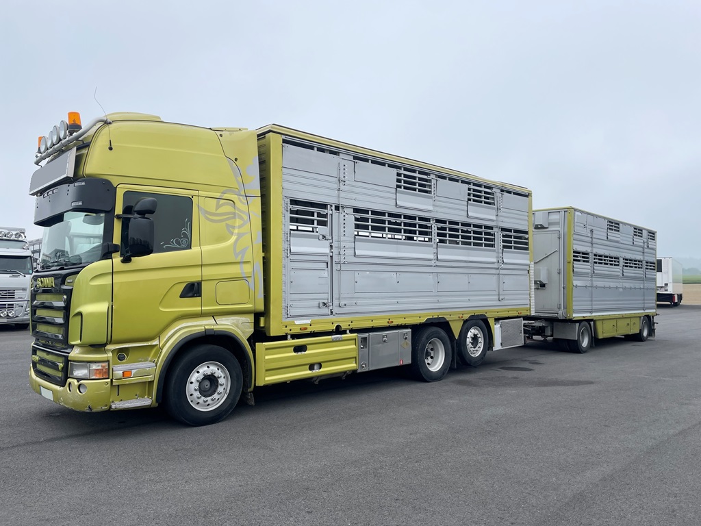 SCANIA R560 + PEZZAIOLI - 3 floors - 2007