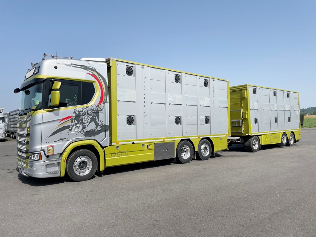 SCANIA S650 + IRMA - 3 étages - 2018
