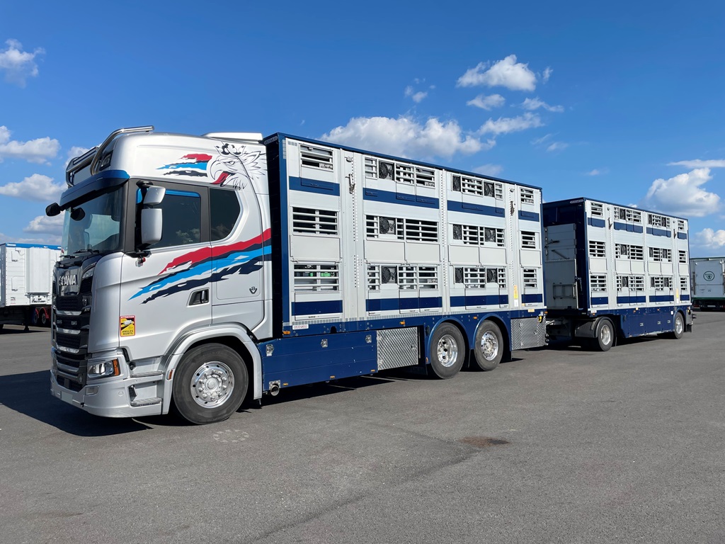 SCANIA S580 + PEZZAIOLI - 3 étages - 2019