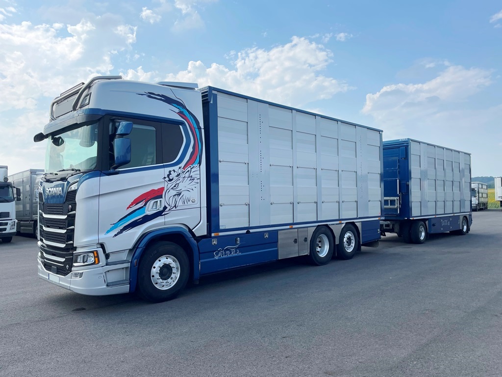 SCANIA S580 + IRMA - 3 étages - 2017