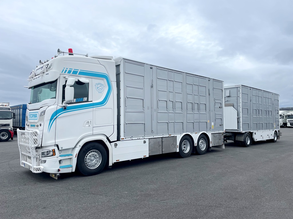 SCANIA S500 + PEZZAIOLI - 3 étages indépendants - 2019