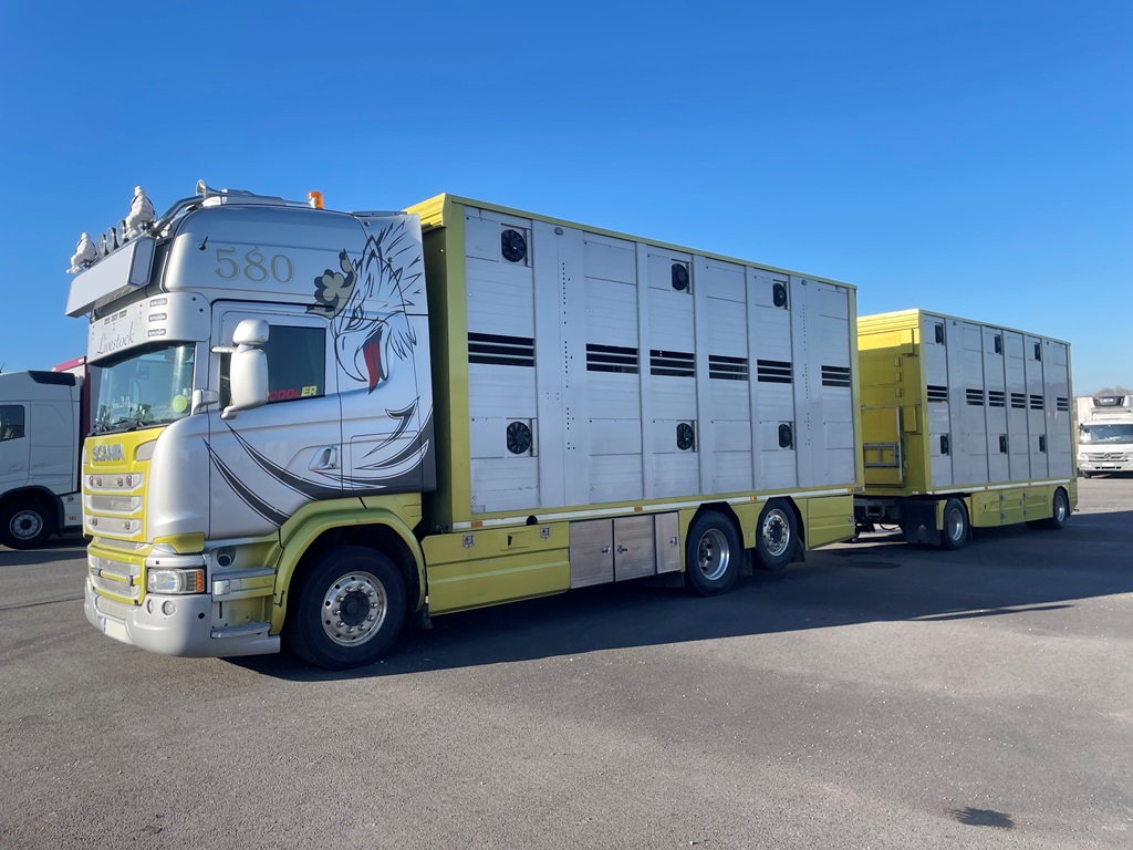 SCANIA R580 + IRMA - 2 étages - 2015