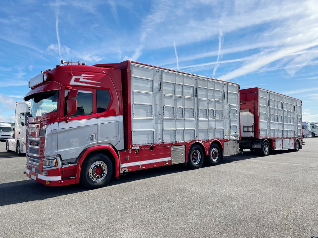 SCANIA R540 + PEZZAIOLI - 3 étages indépendants - 2021