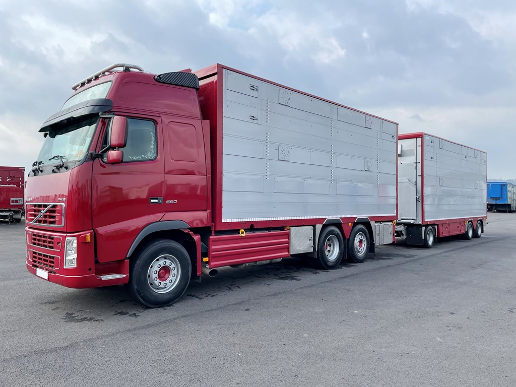 VOLVO FH550 + PEZZAIOLI - 2 étages - 2005