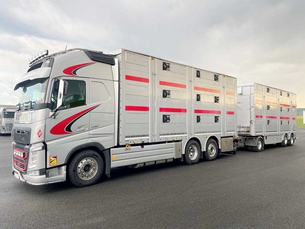 VOLVO FH540 + PEZZAIOLI - 3 étages - Palettisable - 2020