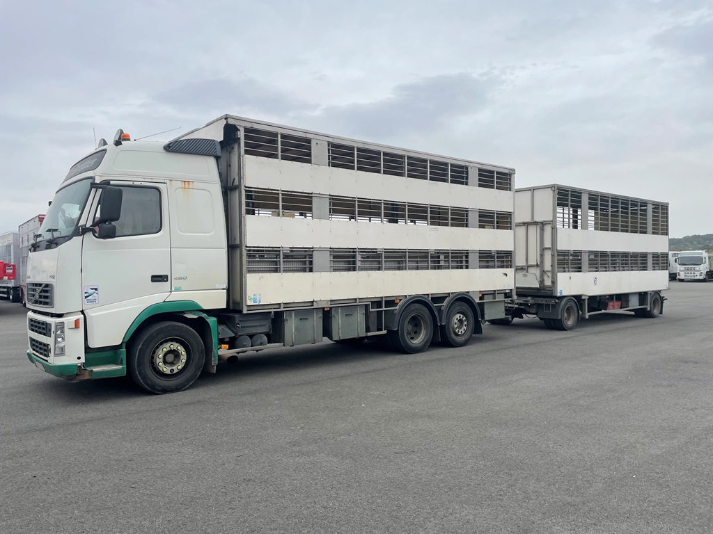VOLVO FH12 460 + SAMRO - 2 étages PIOGER - 2006 