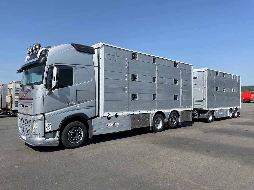 VOLVO FH540 + PEZZAIOLI - 3 et 2 étages - 2016