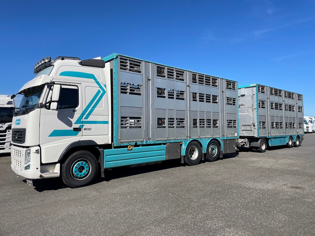 VOLVO FH500 + PEZZAIOLI - 3 étages - 2012