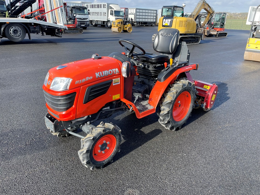 Micro Tracteur KUBOTA B1820 + Roto Cultivateur MAJAR - 2019