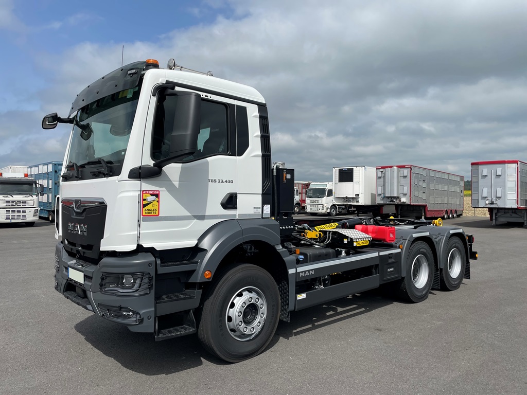 MAN - TGS 33.430 - 6x4 - POLYBENNE - Neuf