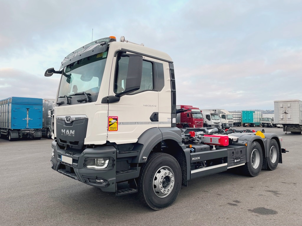 MAN TGS 33.470 - POLYBENNE - DALBY - 6x4 - Neuf