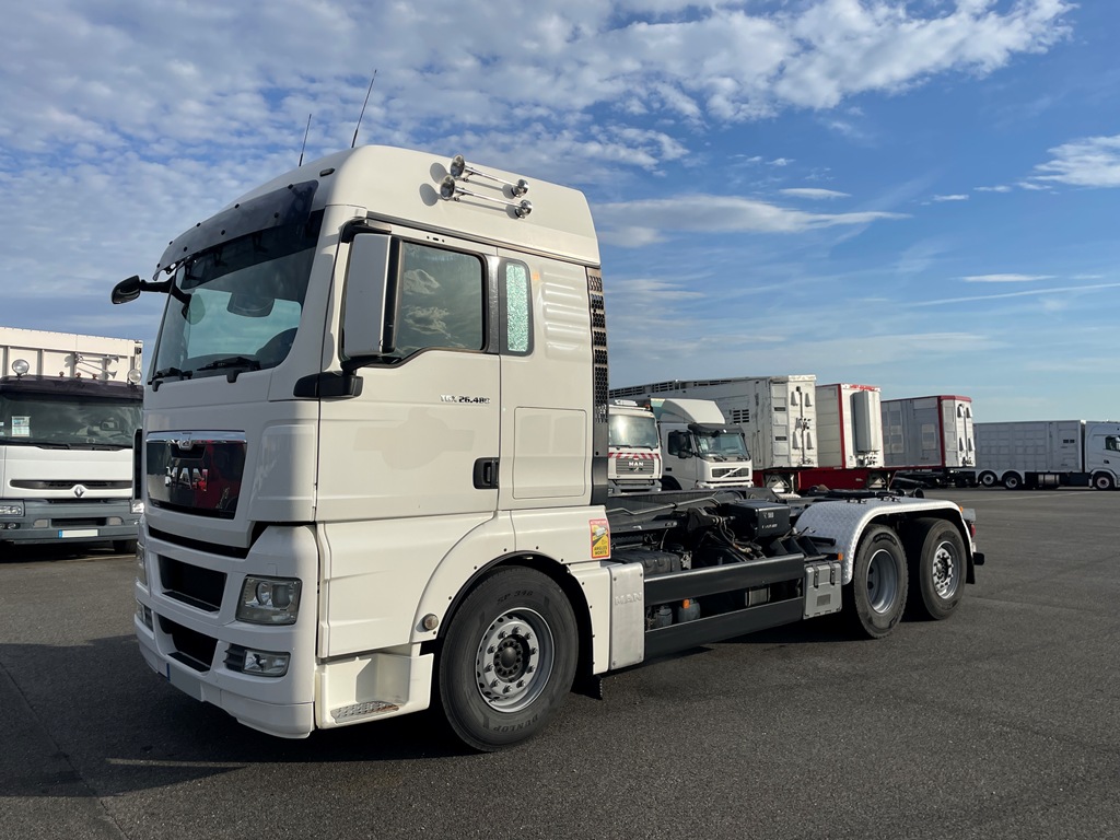 MAN TGX 26.480 - 6x2 - POLYBENNE - 2013