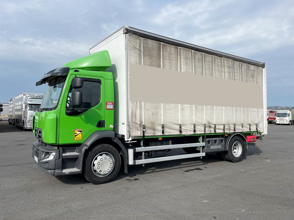 RENAULT - D18 280 - RIDEAUX COULISSANTS - BÂCHÉ + HAYON - 2014