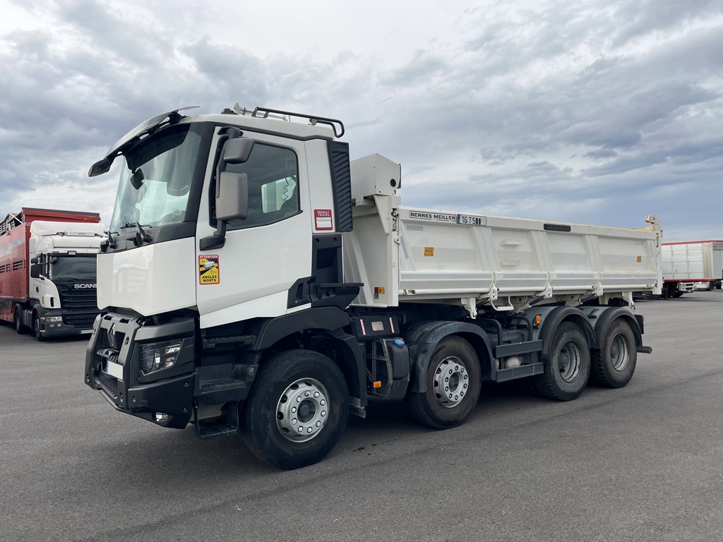 RENAULT C480 - Bi Benne - 8x4 - 2018