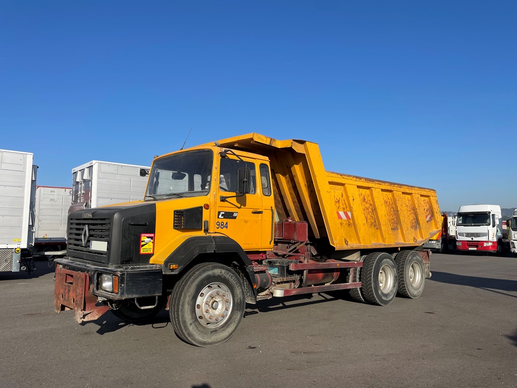 RENAULT - C300 - BENNE - 6x4 - 1992