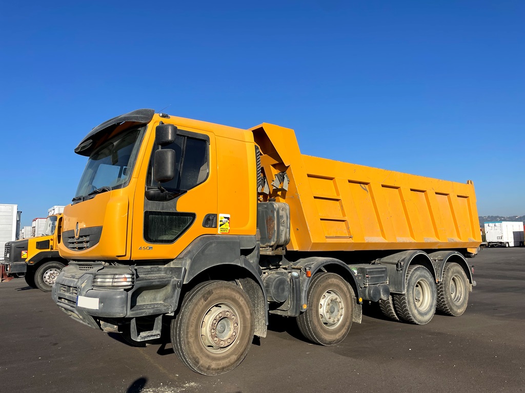 RENAULT - KERAX 450 - BENNE - 8x4 - 2008
