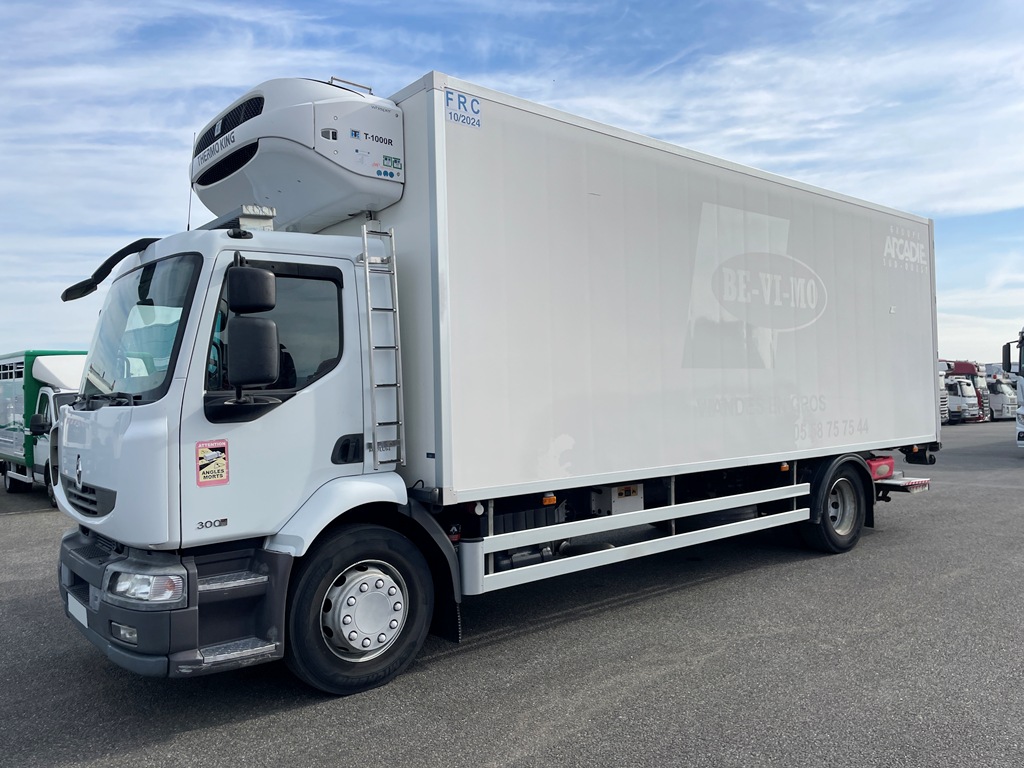 RENAULT MIDLUM 300 - Frigo - Penderie + Lève Viande + Hayon - 2012