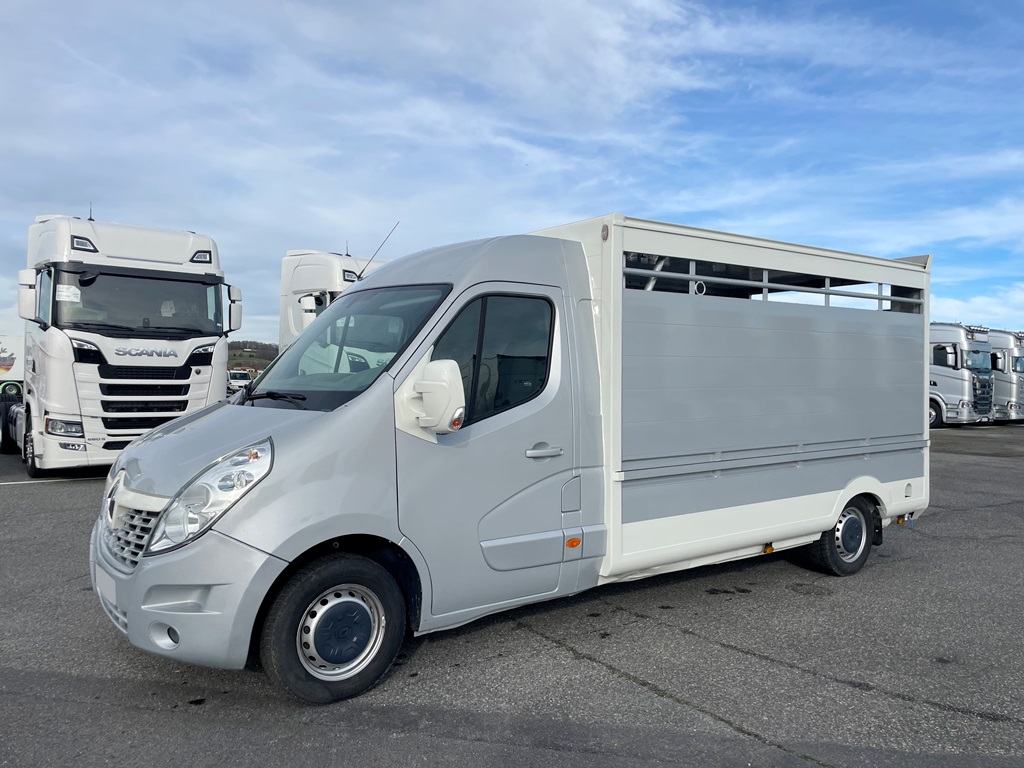 RENAULT MASTER DCI 125 - 2016 - Caisse bétaillère Alu Neuve 