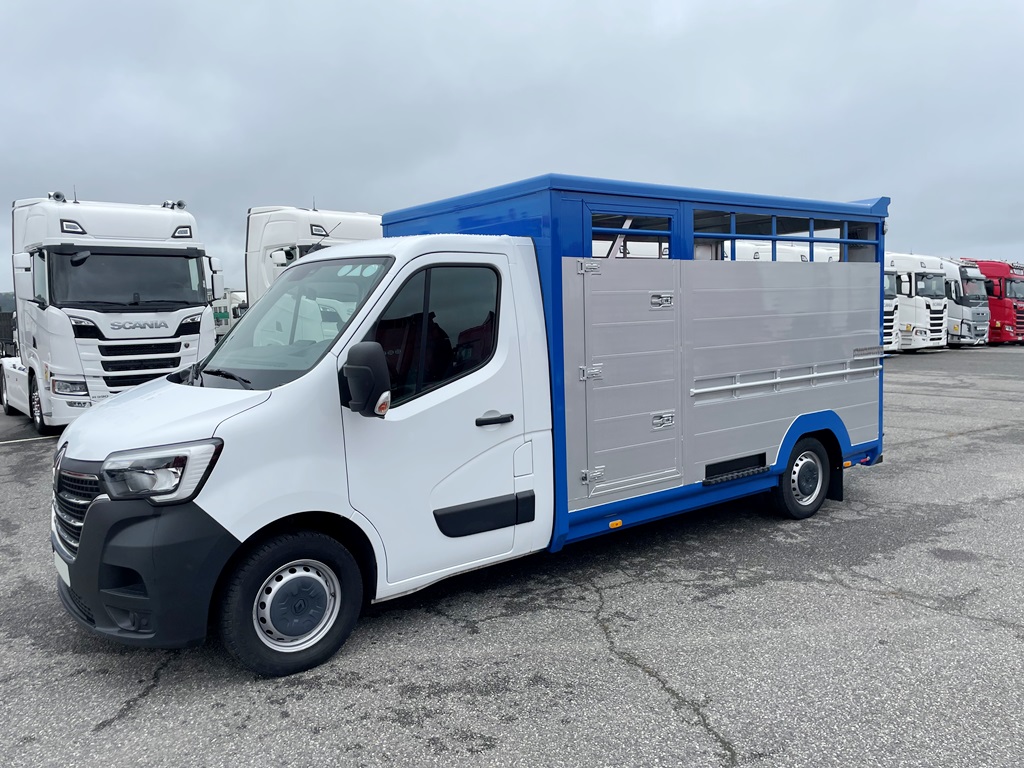 RENAULT MASTER DCI 145 - 2021 - Caisse bétaillère Alu Neuve
