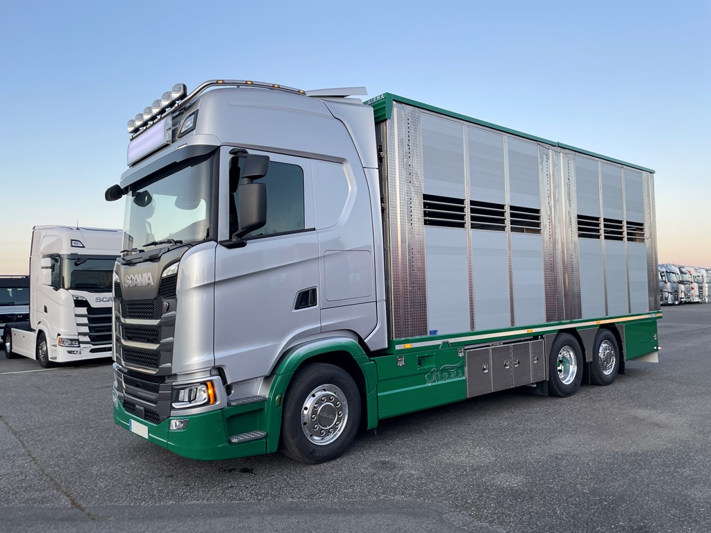 SCANIA S500 - 2 étages - 2 compartiments - IRMA - Neuf