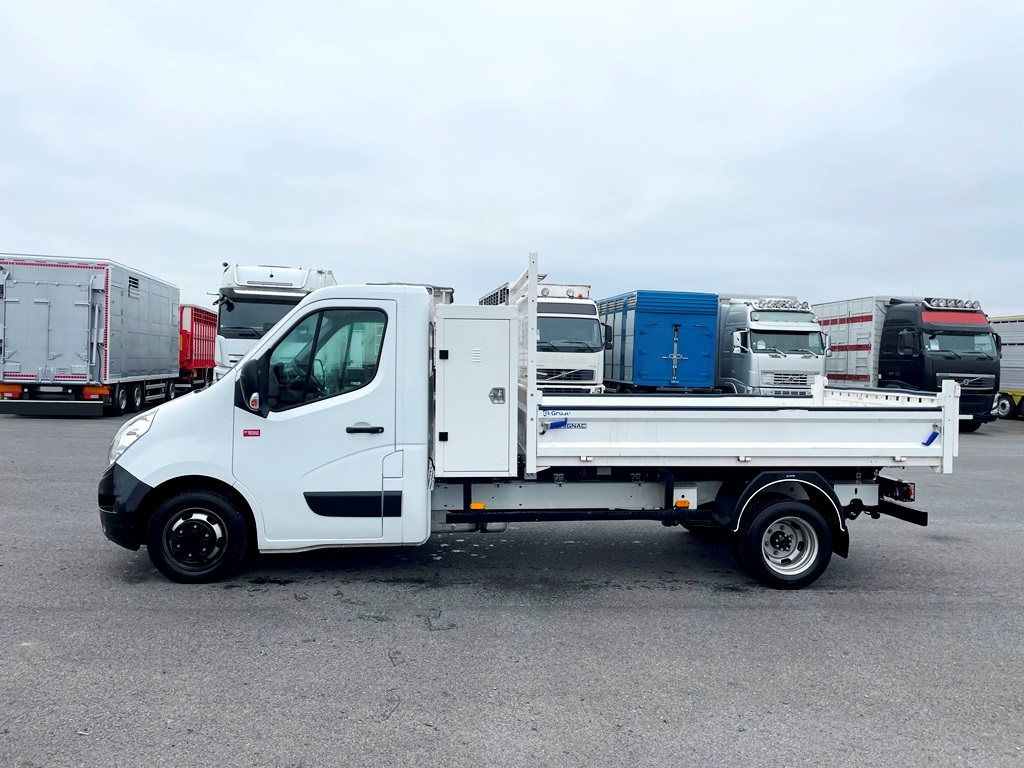 RENAULT MASTER III (H62) R3500RJ L3 2.3 DCI 130CH - BENNE GRUAU + COFFRE - 2020