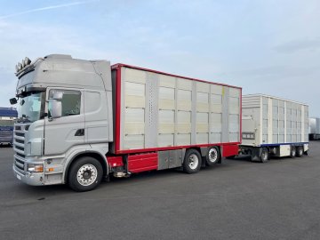 SCANIA R560 + GENERAL TRAILERS - 3 étages IRMA - 2010