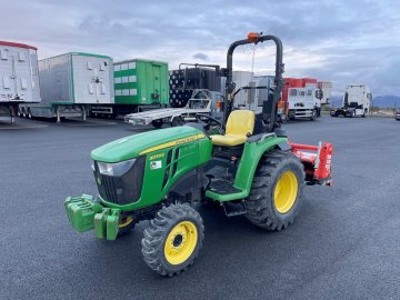 Micro Tracteur JOHN DEERE 3038E + Roto Cultivateur MURATORI - 12/2018
